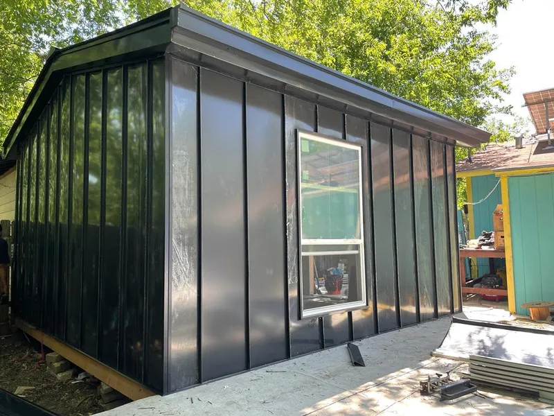 Black standing seam metal wall panels for Roof Inspection in Lake Havasu City